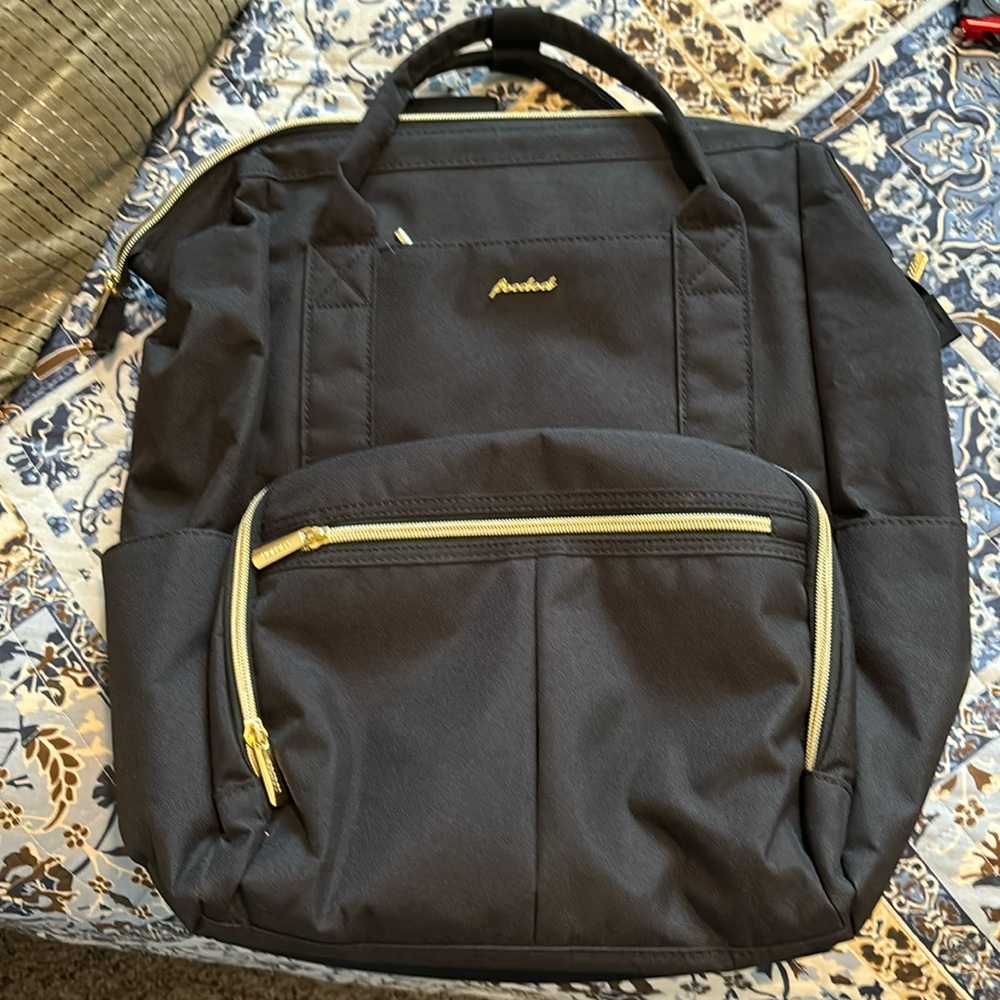 Laptop backpack.